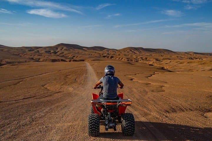 Agafay Desert Quad Biking Tour with Dinner and Live Show near Marrakech photo 4