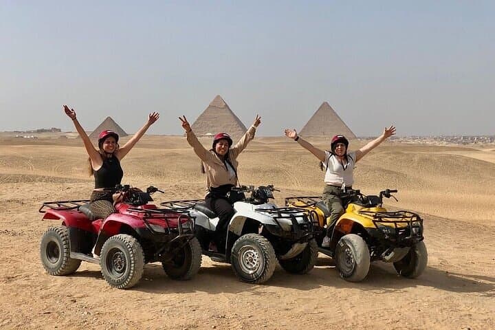 ATV Buggy Ride Around the Giza Pyramids: 1-Hour Desert Adventure