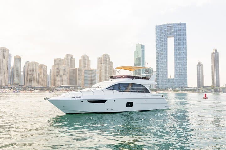 Dubai Luxury Yacht Rental — Private 52ft Charter Along the Skyline photo 3