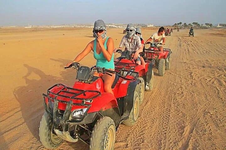 Hurghada Desert ATV and Camel Ride: 3-Hour Private Quad Adventure photo 4