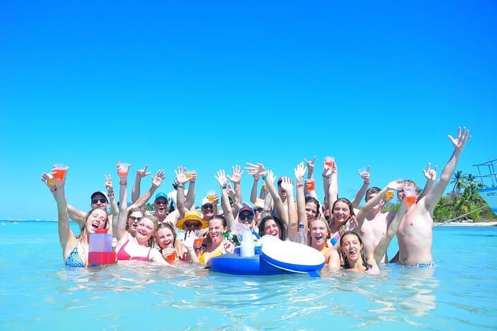 Private Catamaran Booze Cruise & Snorkel in Punta Cana: Sandbar Swimming and Open Bar photo 2