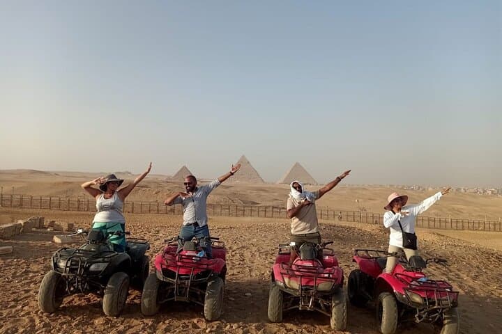 ATV Quad Bike Desert Safari at the Pyramids of Giza