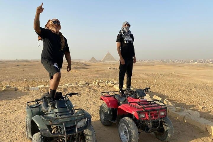 ATV Quad Bike Desert Safari at the Pyramids of Giza photo 4