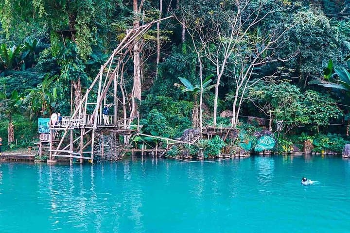 Vang Vieng Blue Lagoon 3: Zipline, Kayak & Tham Nam Water Cave Adventure photo 1