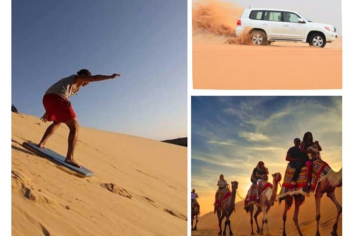 Sealine Desert Safari: Dune Bashing, Camel Ride, Sandboarding & the Inland Sea photo 3