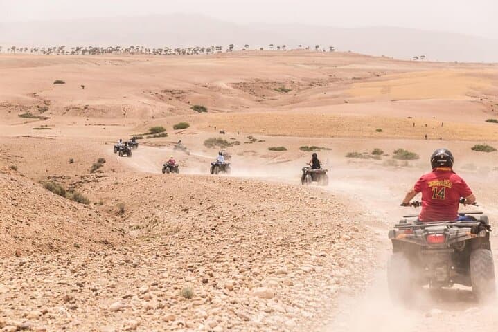 Sunset Camel Ride & Quad Adventure with Dinner Show in Agafay Desert photo 3