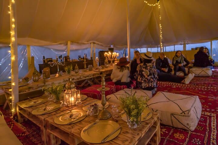 Sunset Camel Ride & Quad Adventure with Dinner Show in Agafay Desert