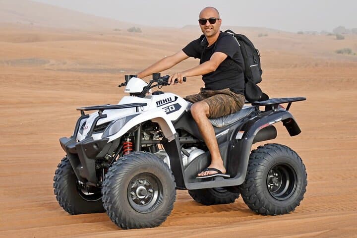 Sunset Quad‑Bike Desert Safari in Dubai with BBQ & Live Shows photo 2