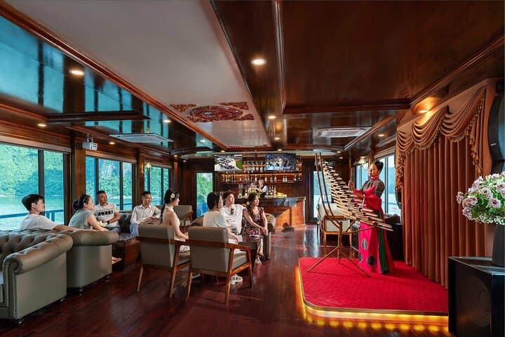 Sonata Cruise Ha Long Bay: 5-Star Day Trip from Hanoi with Kayaking & Sunset Music