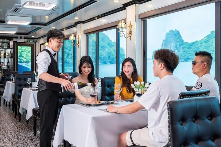 Halong Bay Sonata Cruise: Full-Day 5-Star Boat Tour with Kayaking, Titov Island & Live Music photo 3