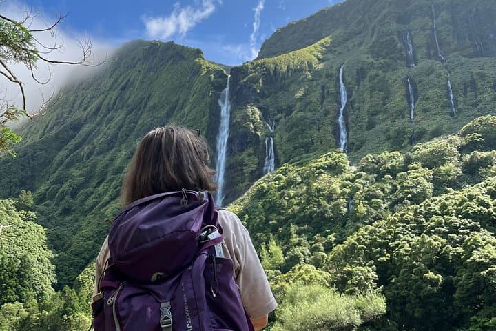 Explore Flores in One Day: Lagoons, Waterfalls & Western Villages