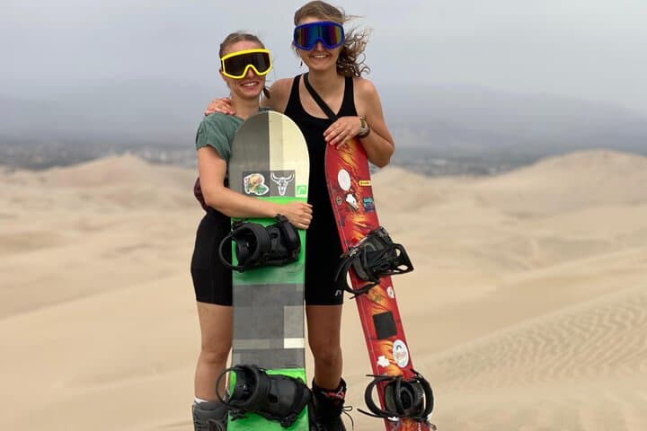 Sandboarding & Sandskiing in Huacachina: Sunset Dune Adventure with Pro Instructor