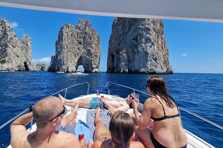 Private Capri Full-Day Boat Tour: Blue Grotto, Faraglioni & Sorrento Coast photo 3