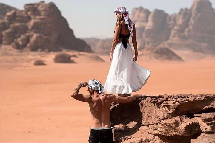 One-Day Private Petra and Wadi Rum Tour from Amman — Treasury to Desert Twilight photo 2