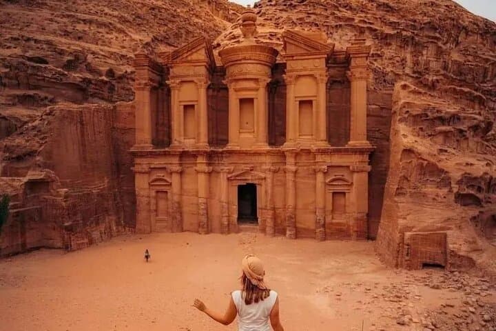 One-Day Private Petra and Wadi Rum Tour from Amman — Treasury to Desert Twilight photo 3