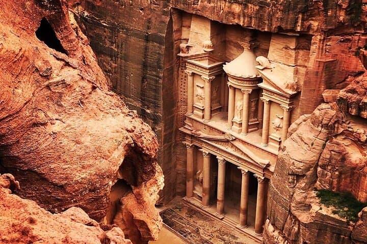 One-Day Private Petra and Wadi Rum Tour from Amman — Treasury to Desert Twilight photo 5