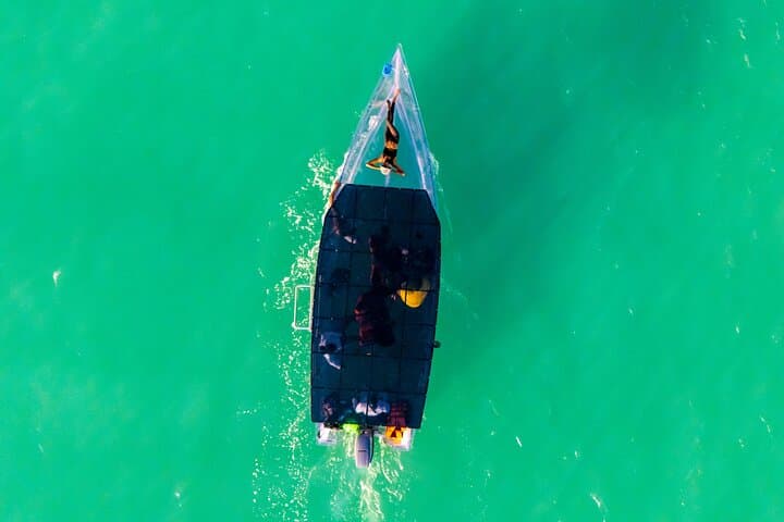 Transparent Boat Tour Antigua: Reef Explorers Glass-Bottom Experience & Beach Stop photo 2