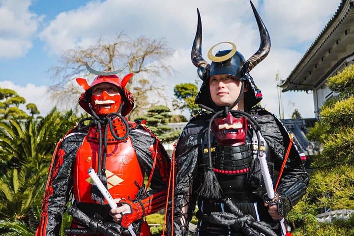 Become a Shogun in Miyazaki: Samurai Armor, Katana Lessons & Professional Photos