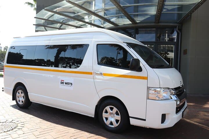 Private Cape Town Airport Transfer — 14-Seater Shuttle with Meet & Greet