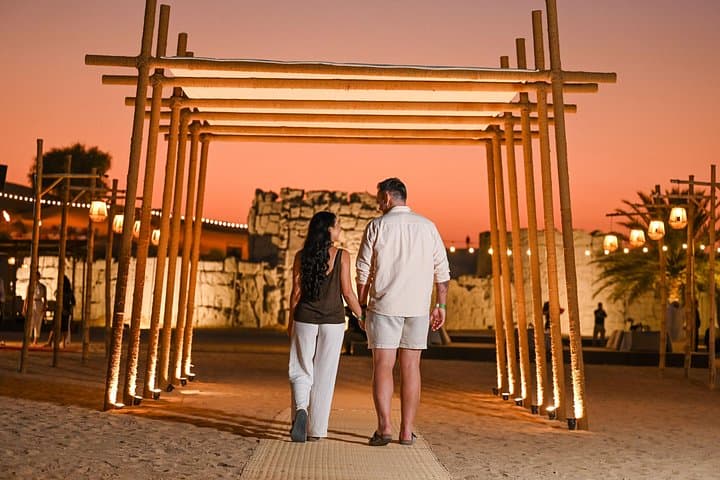 Evening at Fort Lisaili: Camel Rides, Sunset & Desert Camp BBQ Near Dubai
