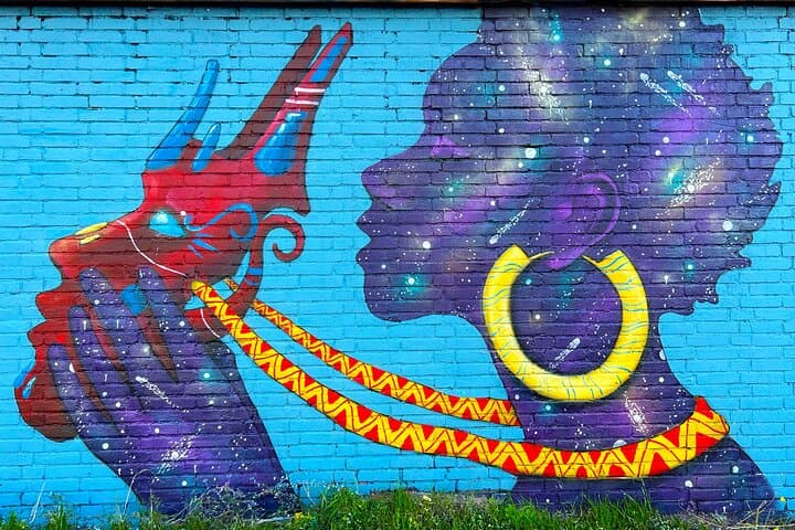 Private Amsterdam Street Art Walking Tour — NDSM Wharf, Red Light District & Canals