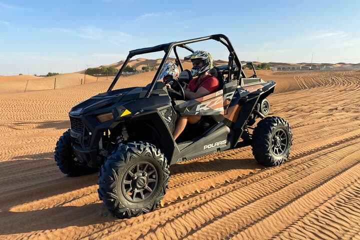 Dubai Desert Sunset Safari: Camel Ride, Sandboarding & BBQ Bedouin Camp photo 6
