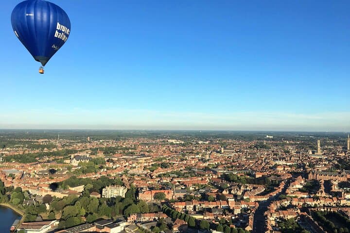 Sunrise Hot Air Balloon Over Bruges: Float Above Canals & Castles photo 3
