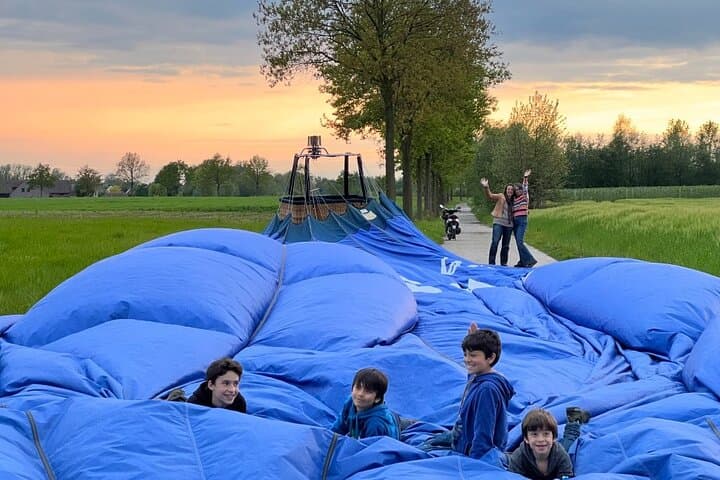 Sunrise Hot Air Balloon Over Bruges: Float Above Canals & Castles photo 4