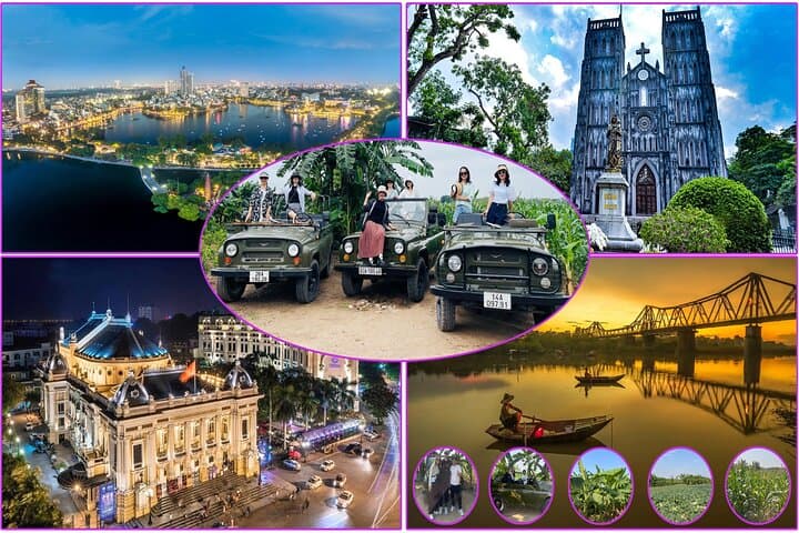 Jeep Tour Through the Red River Delta — Scenic Countryside Day Trip from Hanoi