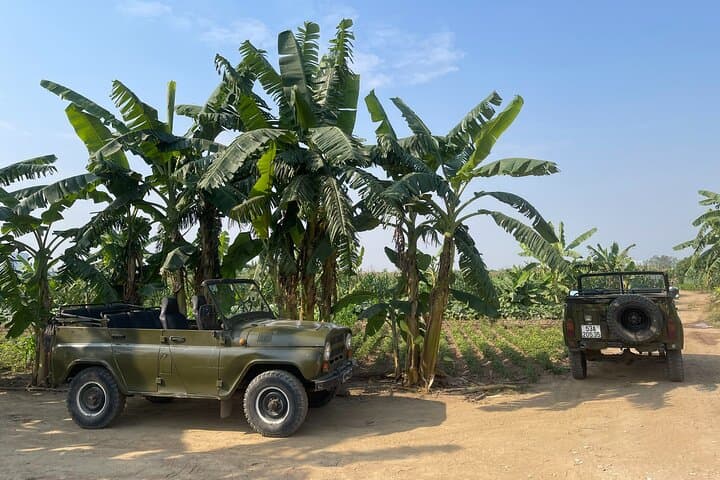 Offbeat Hanoi: Jeep Ride Through Old Quarter Alleys & Walking Tour
