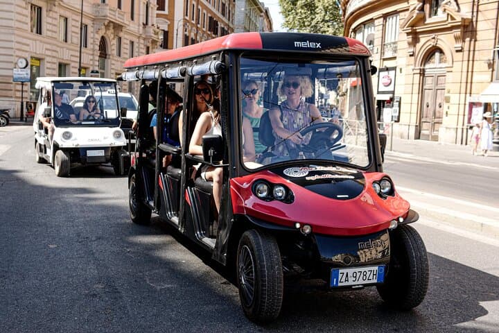 Kickstarter Rome Tour for First Timers: 3-Hour Rome Highlights by Golf Cart photo 3