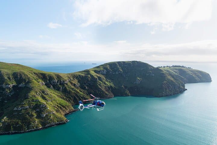 Scenic Helicopter Transfer from Christchurch to Akaroa — Banks Peninsula Views & Village Walk photo 2