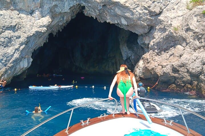Full-Day Private Boat Tour from Positano to the Amalfi Coast: Swim, Grottos & Coastal Villages