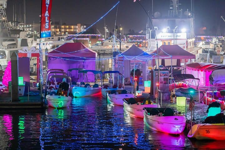 Glow Nighttime Pedal Boat Ride in San Diego Bay photo 6