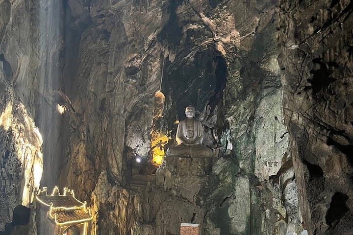 Marble Mountains & Monkey Mountain Day Tour from Hoi An: Caves, Pagodas & Lady Buddha photo 2