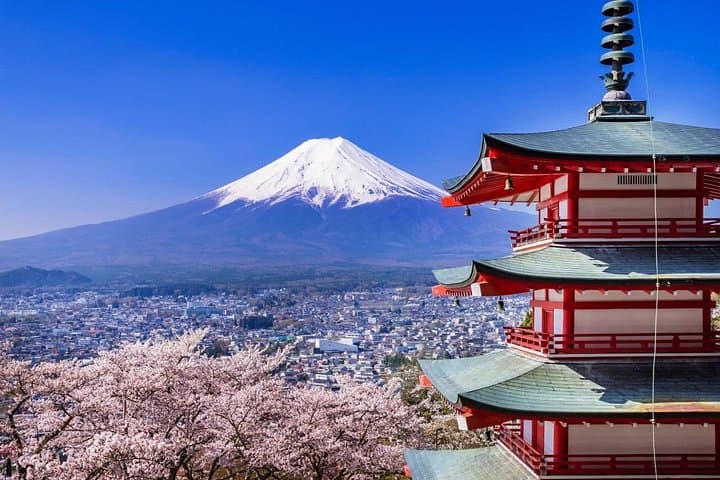 Mount Fuji Full-Day Sightseeing: Lake Kawaguchiko, Chureito Pagoda & Oshino Hakkai photo 1