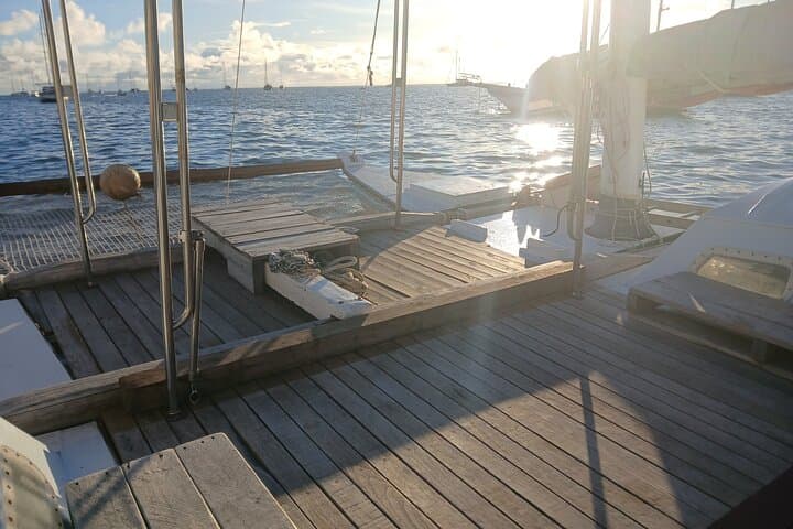 Sunset Sailing on Tahiti's Lagoon: Private Double-Canoe Experience photo 6