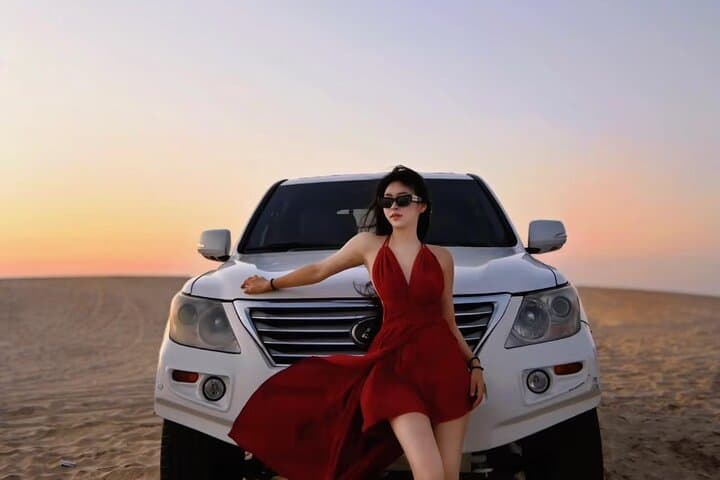 Private Sealine Beach Tour: Dune Bashing, Camel Rides & Beach Time in Qatar photo 4