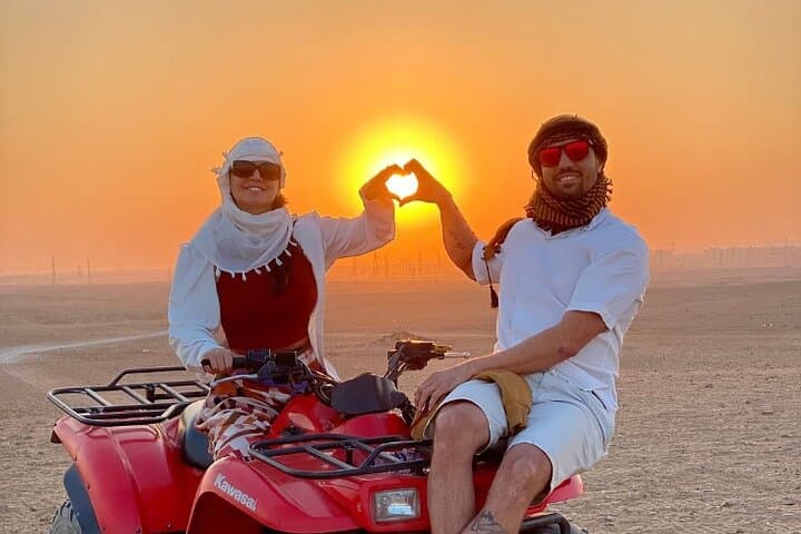 Full-Day Giza Pyramids, Camel & ATV Adventure with Nile Dinner Cruise