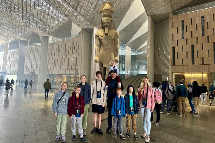 Giza Pyramids and Grand Egyptian Museum: A One-Day Cairo Essentials Tour