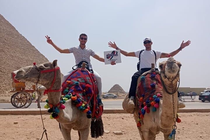 Private Half-Day Giza Pyramids and Sphinx Tour — Camel Ride & Tickets Included