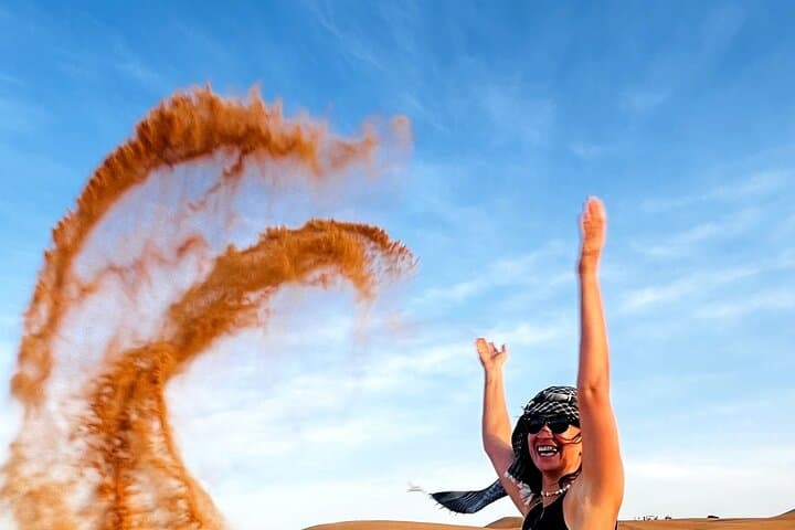 Dubai Red Dunes Safari: ATV, Camel Ride & 5-Star Desert BBQ Experience photo 6