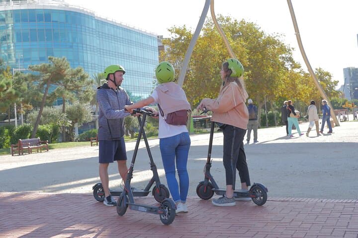 Barcelona Seaside Segway & eScooter Tour — Glide Barceloneta’s Bike Paths