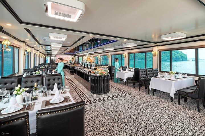 Sonata Full-Day Ha Long Bay Cruise: Titov, Luon Cave & Surprising Cave