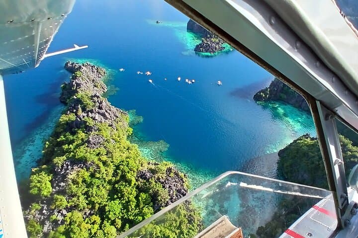 Seaplane to El Nido: Full-Day Island Hopping in Bacuit Bay