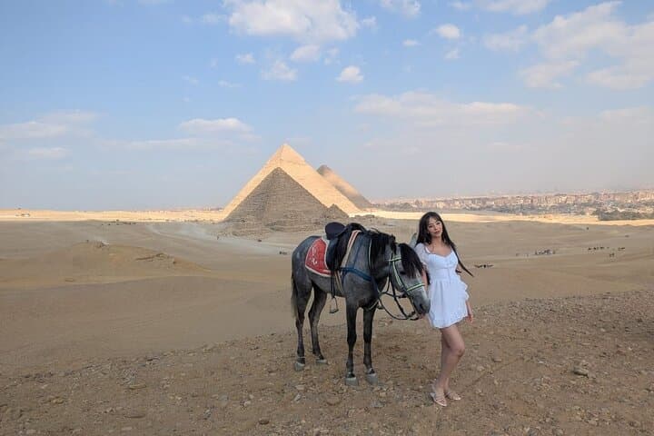 Quad Bike and Camel Desert Adventure at the Giza Pyramids