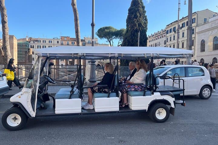 Private Golf Cart Tour of Rome: Personalized Historic Sightseeing by Cart