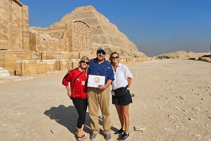 Private Half-Day Tour of Sakkara Pyramids: Explore the Step Pyramid & Ancient Tombs photo 4