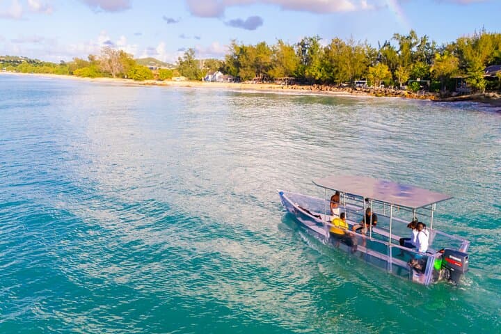 Transparent Boat Tour Antigua: Reef Explorers Glass-Bottom Experience & Beach Stop photo 5