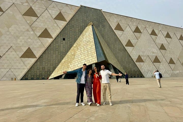 Giza Pyramids, Grand Egyptian Museum & Desert ATV: Full-Day Adventure